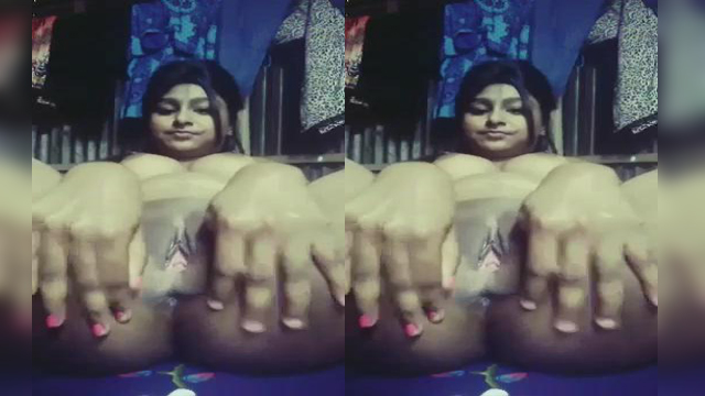Bangladeshi Cute Village Girl Showing Holes