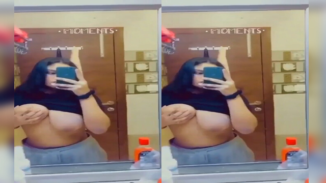 Beautiful Paki Girl Playing With Her Bigboobs