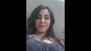 Naughty Girl Sucking her Own Boobs & Rubbing Pussy